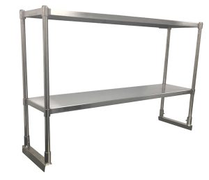 Stainless solid and Pipe Shelving
